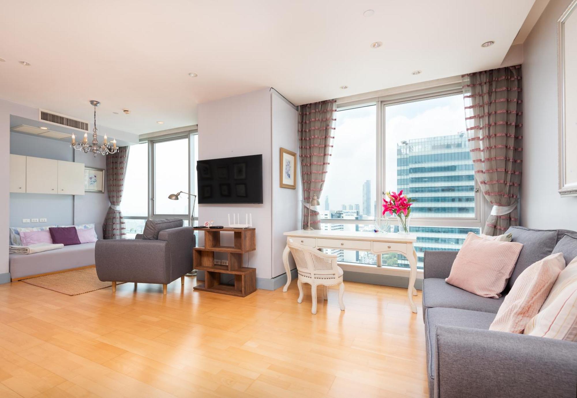 בנגקוק Sky Villas Apartments מראה חיצוני תמונה
