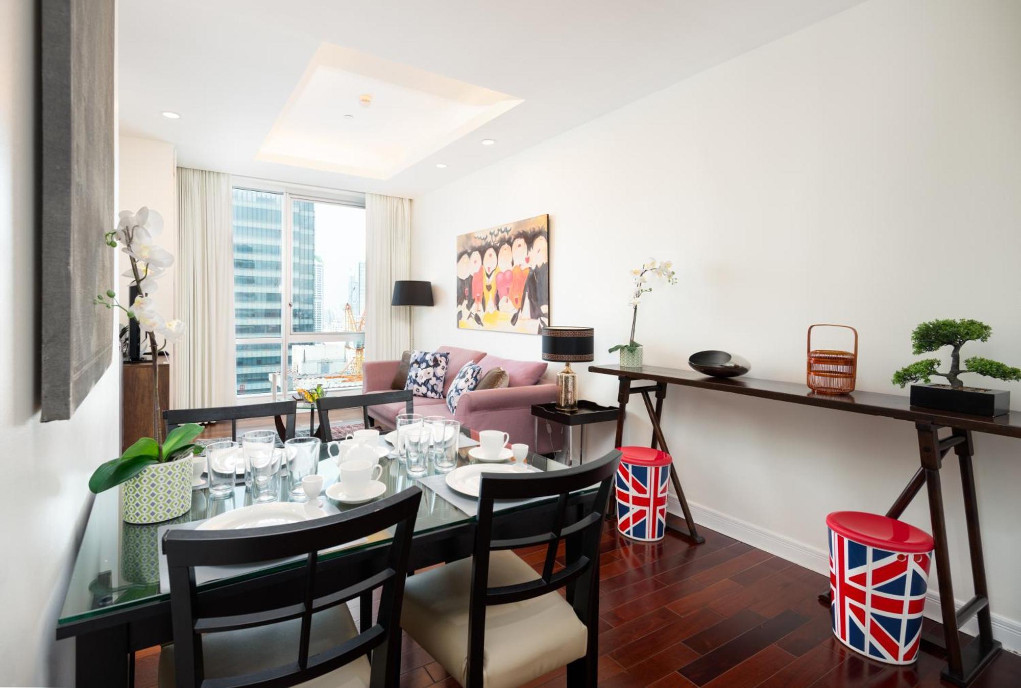 בנגקוק Sky Villas Apartments מראה חיצוני תמונה