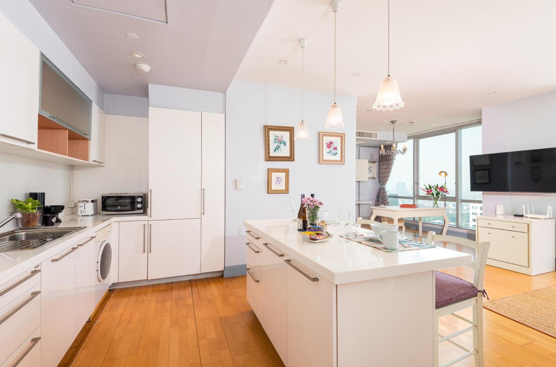בנגקוק Sky Villas Apartments חדר תמונה