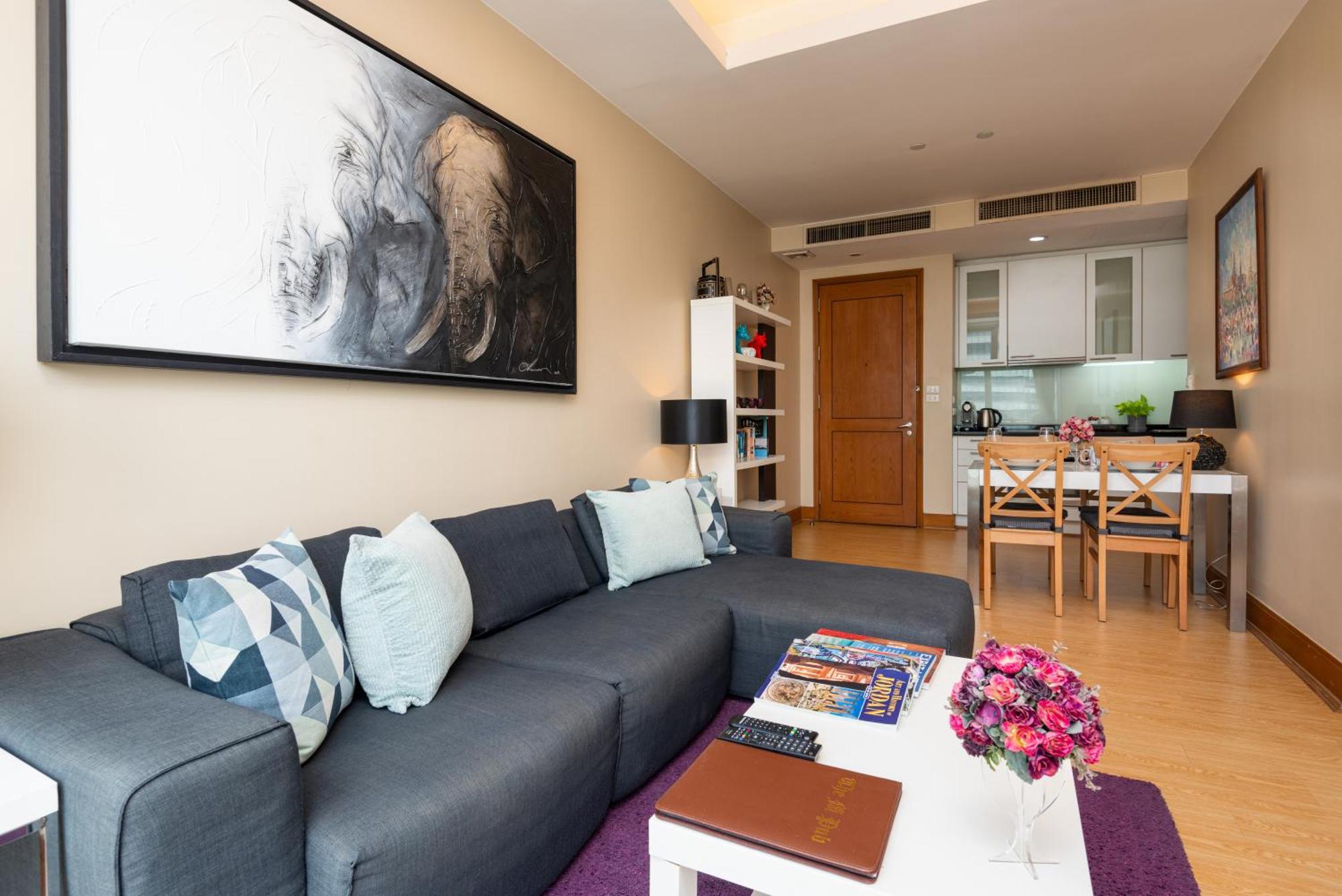 בנגקוק Sky Villas Apartments חדר תמונה