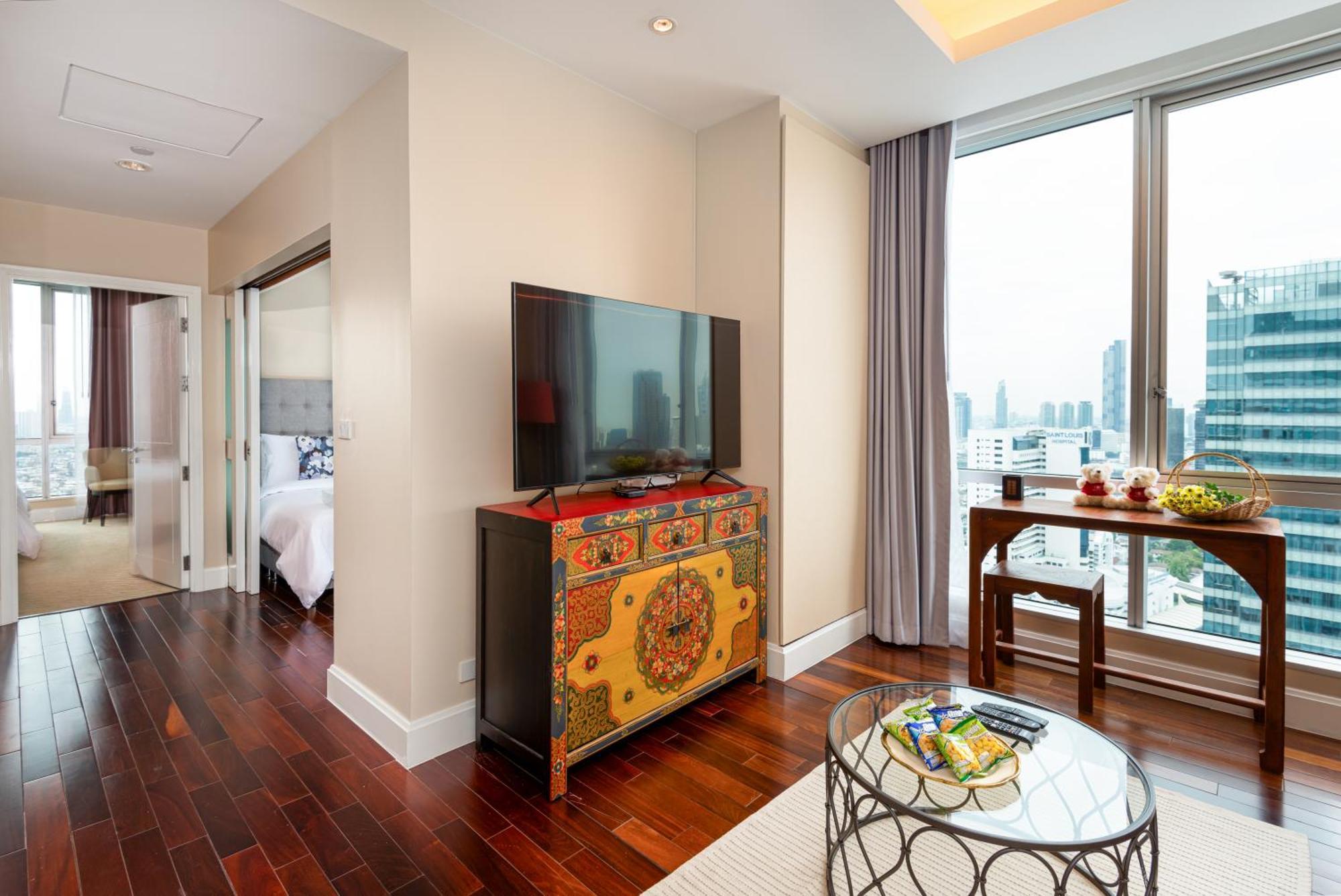בנגקוק Sky Villas Apartments מראה חיצוני תמונה