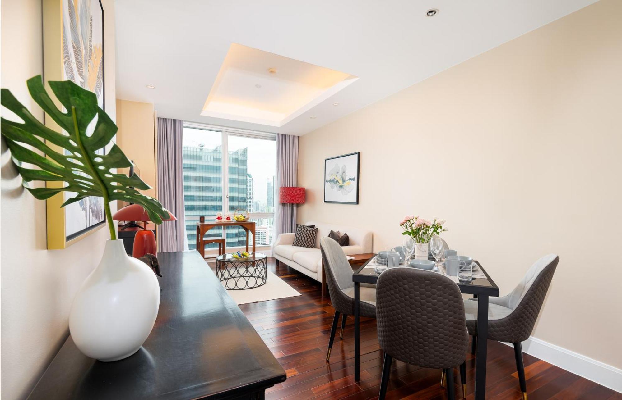 בנגקוק Sky Villas Apartments מראה חיצוני תמונה